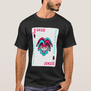 Joker Playing Card Ästhetischer Jester T-Shirt