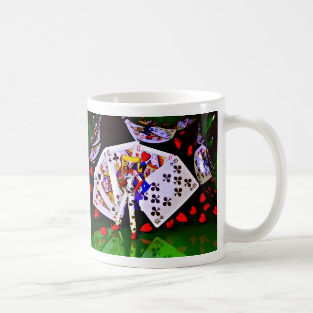 Joker-Poker Tasse (Rechts)