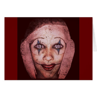 Joker Raggedy-Ann Clown mit Wirblen Augen