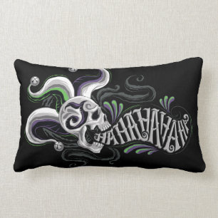 Joker-Schädel der Selbstmord-Gruppe-  - Haha Lendenkissen