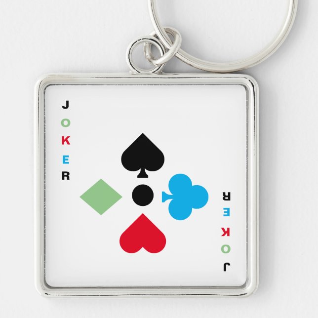 Joker Schlüsselanhänger (Vorne)