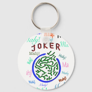 Joker-Schlüsselanhänger Milliamperestunde Jongg Schlüsselanhänger