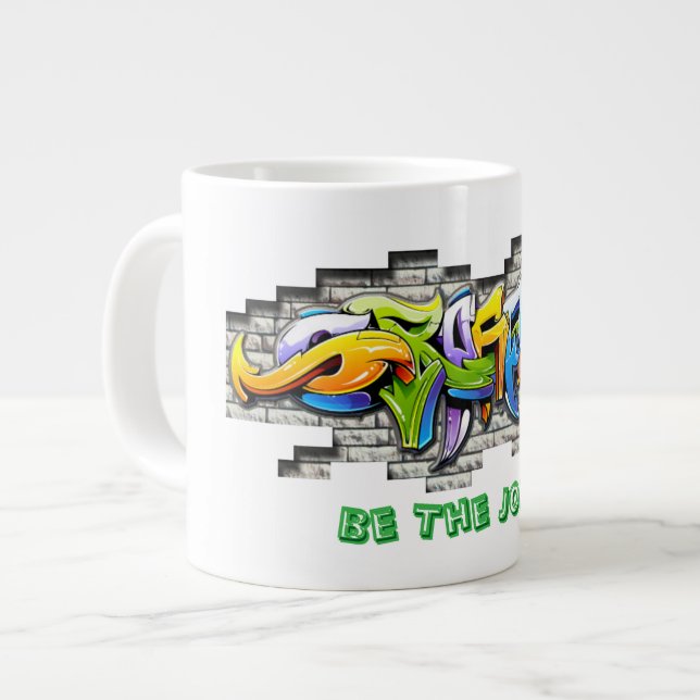 JOKER SEIN Jumbo-Tasse (Vorderseite Links)