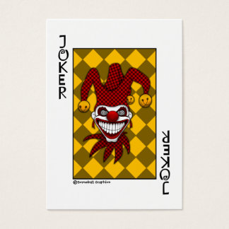 Joker-Spielkarte