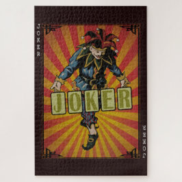 Joker-Spielkarte Puzzle