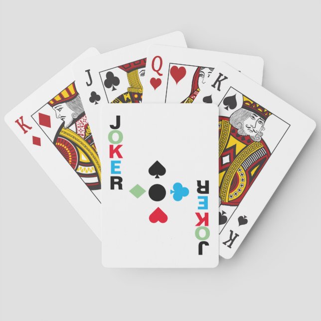 joker spielkarten (Rückseite)