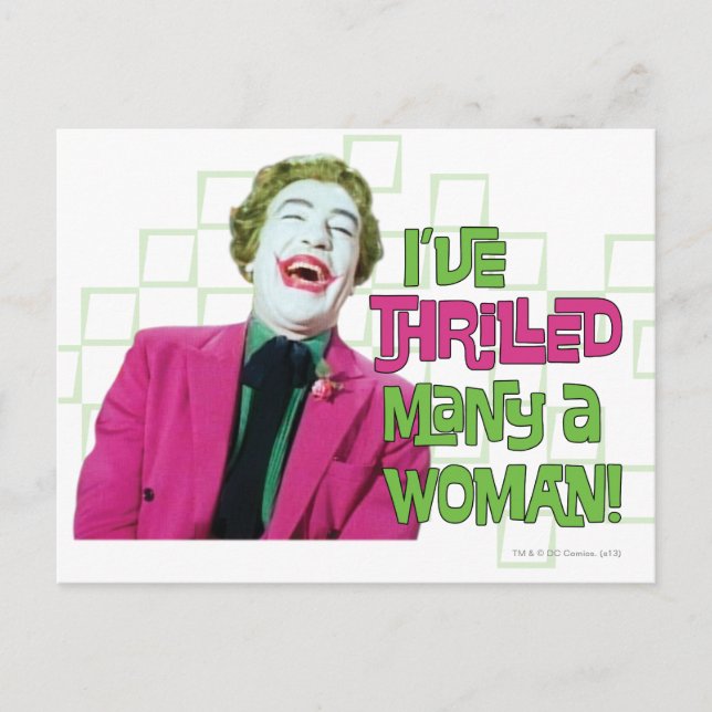 Joker - Thrill Postkarte (Vorderseite)