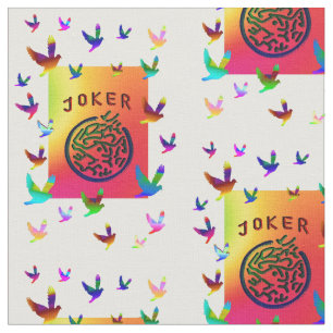 Joker träumt Gewebe Stoff