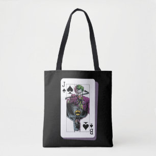Joker und Batman Pik Spielkarte Illustration