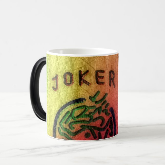 Joker-verwandelnde Tasse Milliamperestunde Jongg (Vorderseite Links)