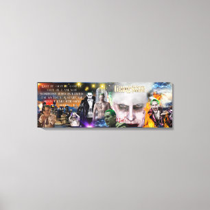 Joker wild leinwanddruck