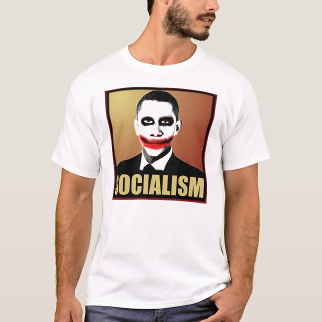 Jokerobama-Sozialismus T-Shirt (Vorderseite)