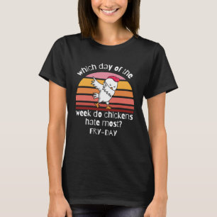 Jokes Puns Farm Animations Bauern von Hühnern Roos T-Shirt