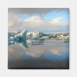 Jokulsarlon Eisberg-Seereflexion Magnet