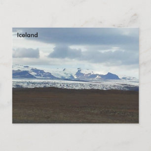 Jökulsárlón Gletscherlagune, Südost-Island Postkarte