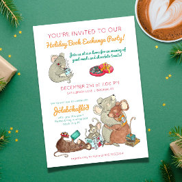 Jolabokaflod Christmas Book Exchange Einladung
