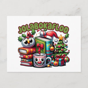 Jolabokaflod Postkarte