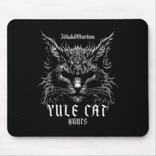 Jólakötturinn Weihnachtsfeiertag Weihnachten Cat H Mousepad