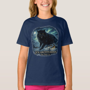 Jólakötturinn Yule Cat Island Weihnachtsvolksglaub T-Shirt