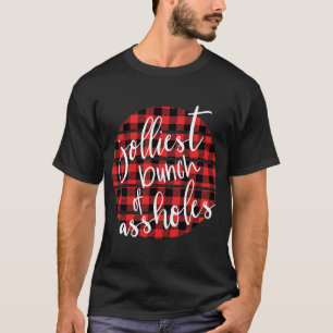 Jolest Bunch a Holes Sarcastic Weihnachten T-Shirt