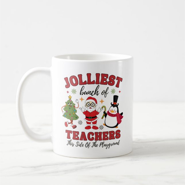 Jolest Bunch of Teachers, Weihnachtslehrer Kaffeetasse (Links)