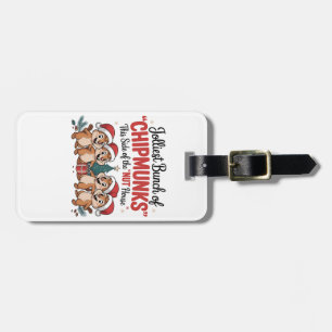 Jolest Bunch von Chipmunks Funny Rodents Xmas Gepäckanhänger
