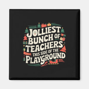Joleste Gruppe von Lehrern dieser Seite des Playgr Magnet