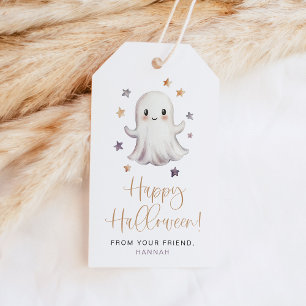 JOLIE Niedlich Ghost Boho Stars Happy Halloween Le Geschenkanhänger