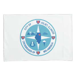 Joliet-Flagge (Illinois) Kissenbezug
