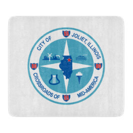 Joliet-Flagge (Illinois) Schneidebrett