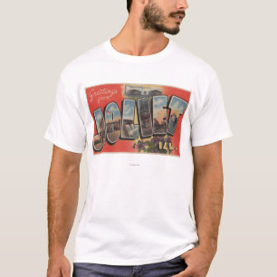 Joliet, Illinois - große Buchstabe-Szenen 2 T-Shirt