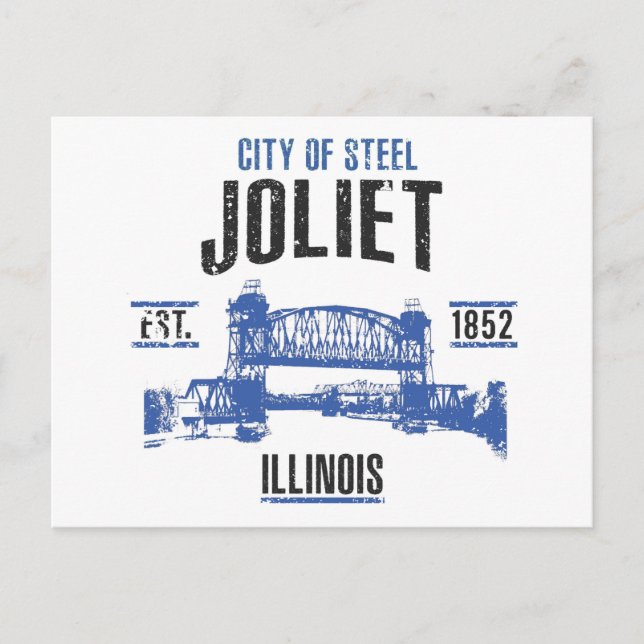 Joliet Postkarte (Vorderseite)