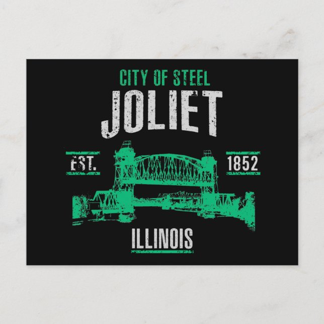 Joliet Postkarte (Vorderseite)