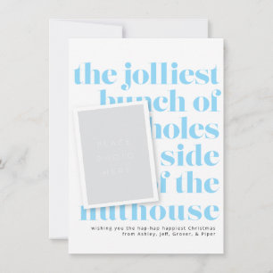 Jolliest Bunch Holiday Tradition Portrait Front Einladung