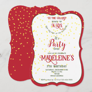 Jolliest Bunch Kids Funny Birthday Party Einladung