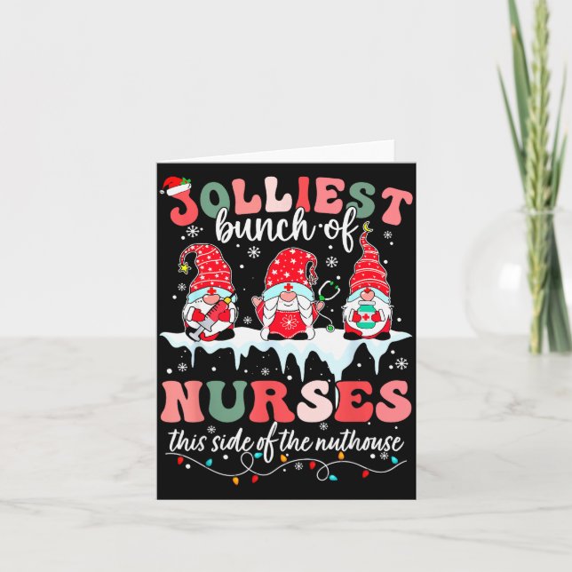 Jolliest Bunch Of Nurses This Side Of The Nut Hous Karte (Vorderseite)