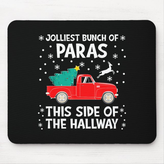 Jolliest Bunch Of Paras This Side Of The Hallway X Mousepad (Vorne)