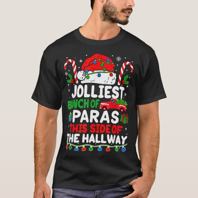Jolliest Bunch Of Paras This Side Of The Hallway X T-Shirt (Vorderseite)