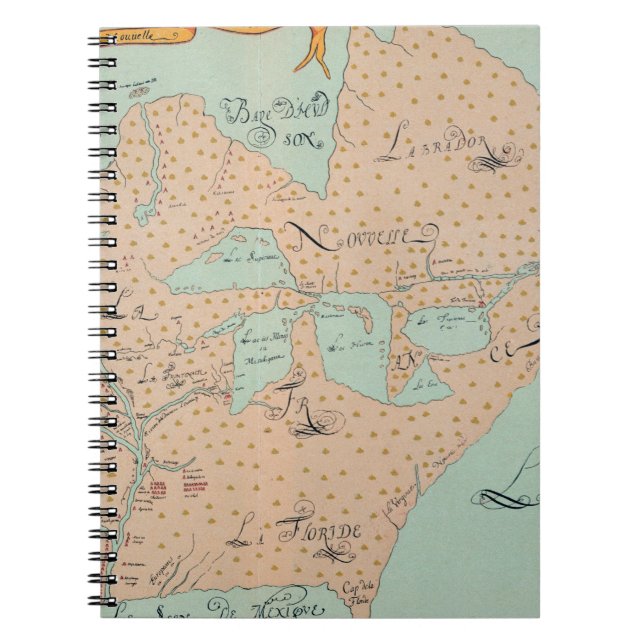 JOLLIET: NORDAMERIKA 1674 NOTIZBLOCK (Vorderseite)