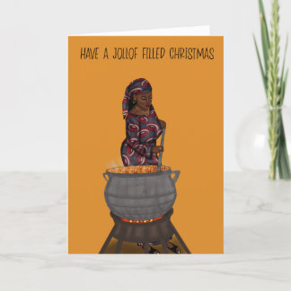 Jollof Christmas Feiertagskarte