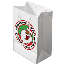 Jolly Black Saint Nicholas 2 Mittlere Geschenktüte