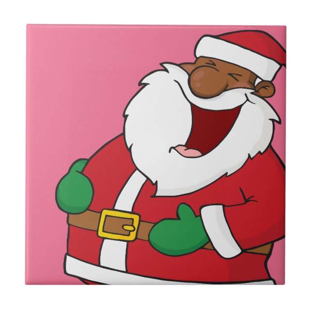 Jolly Black Saint Nicholas Fliese (Vorderseite)