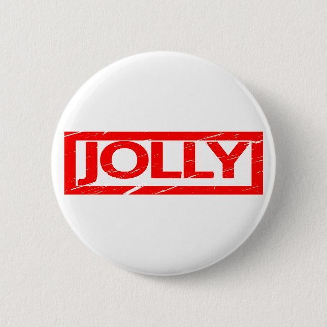 Jolly Briefmarke Button (Vorderseite)