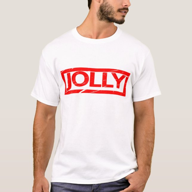 Jolly Briefmarke T-Shirt (Vorderseite)