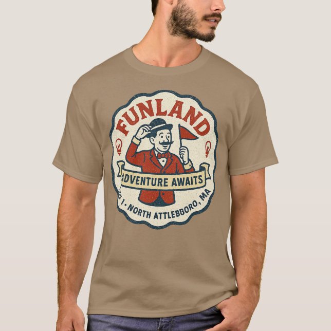Jolly Cholly's Funland - North Attleboro, MA T-Shirt (Vorderseite)