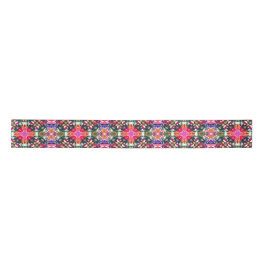 Jolly Christmas Colorful Maximalist Moderne froh Satinband