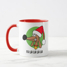 Jolly Christmas Dackel Tasse