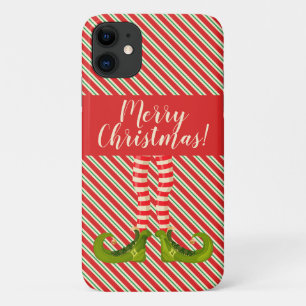 Jolly Christmas Elf Legs Case-Mate iPhone Hülle