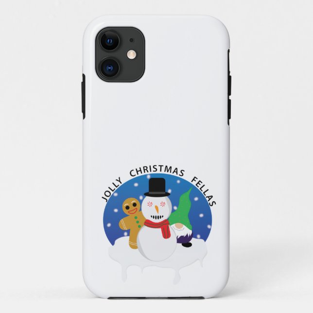 Jolly Christmas Fellas Case-Mate iPhone Hülle (Rückseite)
