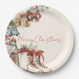 Jolly Christmas Magic Paper Tellers | Feiertag Pappteller